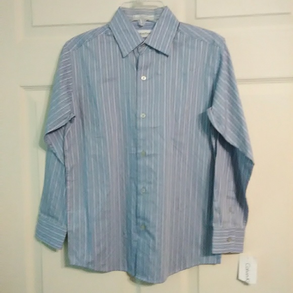 NWT New Calvin Klein long sleeve button up shirt - Picture 1 of 6